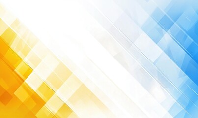 Abstract blue & orange geometric design background for presentations, websites, or digital art