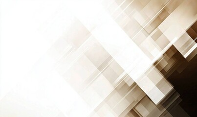 Abstract brown and white geometric background, ideal for modern presentations or website design