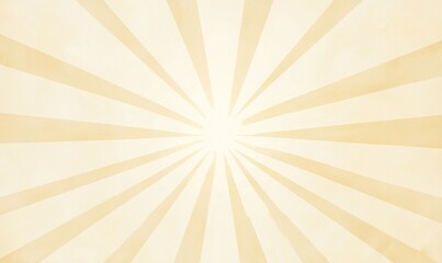 Light yellow sunburst background for vintage or retro designs