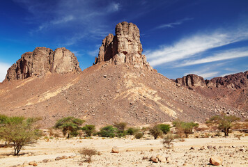 Fototapeta premium Sahara Desert, Tassili N'Ajjer, Algeria