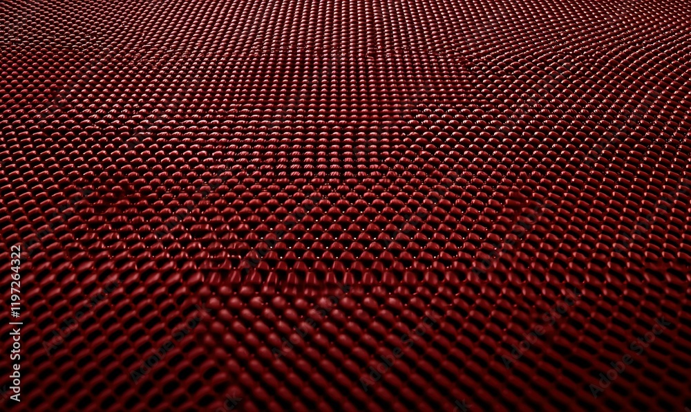 Wall mural red textured surface with repeating pattern, ideal for backgrounds or abstract designs