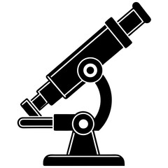 microscope vector illustration