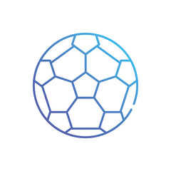 Fototapeta premium Soccer Ball vector icon