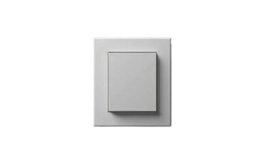 Modern Light Switch on transparent background PNG.
