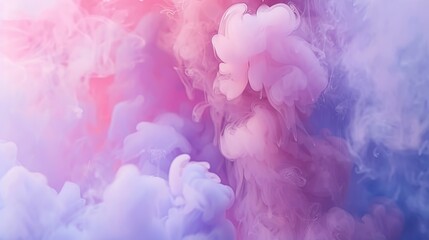 A beautiful abstract background featuring a soft blend of beige, pink, lilac, and blue hues, creating a visually appealing and calming aesthetic. The presence of a dusty purple color adds a touch