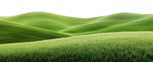 PNG Rolling Green Hills green landscape scenery.