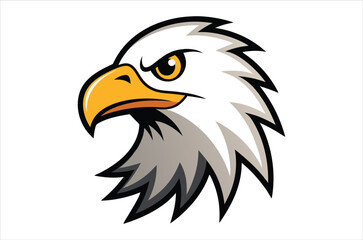 eagle head vector,  icon vector illustration,  eagle silhouette of a eagle isolated on a white background, eps, png, svg,  vector,