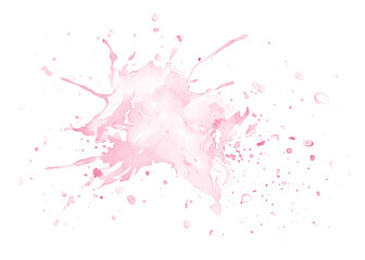 PNG Watercolor splash watercolor background design.