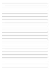 便箋 A4 20行 罫線 横罫 レター 手紙 ノート