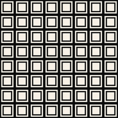 Black thick line square seamless pattern. Pattern for men textiles.