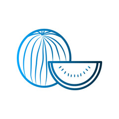 Fruit icon design template