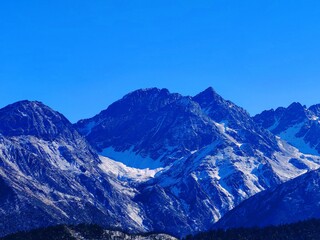 Altai mountains and blue sky,shoot with an ultra clear camera.