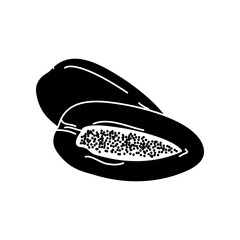 Fruit icon design template