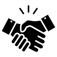 Obraz premium Handshake Icon
