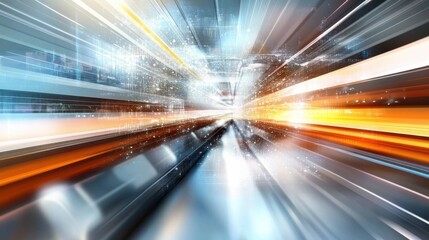 Fototapeta premium Tech corporate abstract background. Vector design