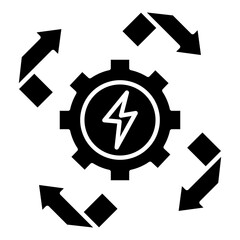 Mechanical Energy Icon