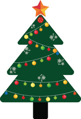 Christmas Tree Illustration