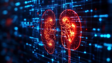 Digital Human Kidneys Medical Technology Anatomy Healthcare Innovation