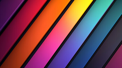 Obraz premium Rainbow Stripes Background