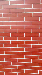 red brick background, brick wall