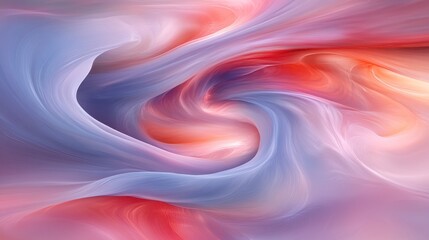 Abstract Swirling Pastel Colors Fluid Design Soft Hues Artistic Background Image