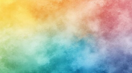 Obraz premium Abstract Pastel Watercolor Background Texture Soft Hues of Yellow Blue and Pink