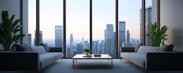 Modern Apartment with City View