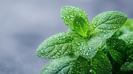 Isolated on white background a single lettuce head with water droplets glistening on its leaves Stock Photo with side copy space