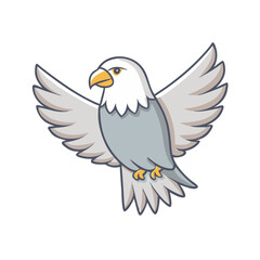 bird of prey icon, bird of prey vector illustration-simple illustration of bird of prey, perfect for bird of prey logos and themed design 