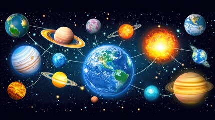 Solar System Planets: A Celestial Dance of Worlds