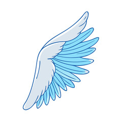 Obraz premium bird wing close up icon, bird wing close up vector illustration-simple illustration of bird wing close up, perfect for bird wing close up logos and themed design 