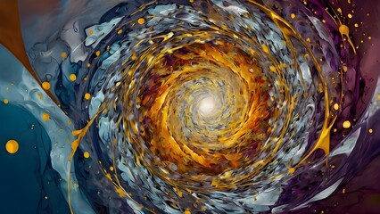 abstract background with circles