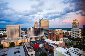 Winston-Salem, North Carolina, USA Skyline