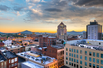 Roanoke, Virginia, USA Skyline