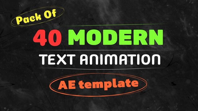 Modern Text Animation