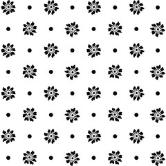 Seamless floral pattern background vector illustration