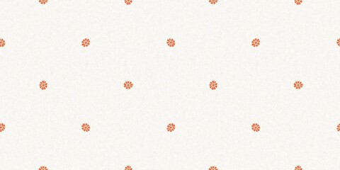 Peach fuzz botanical leaf foliage texture border two tone linen fabric effect. Soft fresh modern woodland cottagecore design, banner and on trend repeat tile ribbon. 