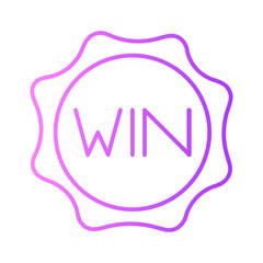 win gradient icon