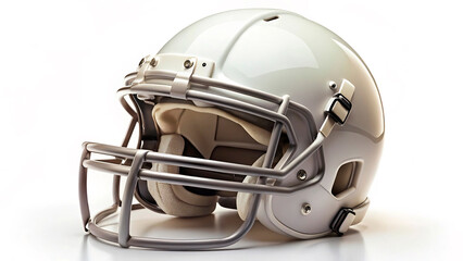 Naklejka premium helmet isolated on white background