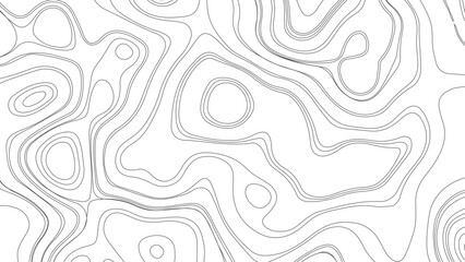 Fototapeta premium Vector topographic map patterns, topography line map.