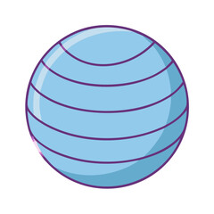 exercise ball icon, exercise ball vector illustration-simple illustration of exercise ball, perfect for exercise ball logos and themed design 