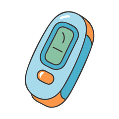 pedometer icon, pedometer vector illustration-simple illustration of pedometer, perfect for pedometer logos and themed design 