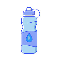 water bottle icon, water bottle vector illustration-simple illustration of water bottle, perfect for water bottle logos and themed design 