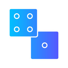 dice gradient icon