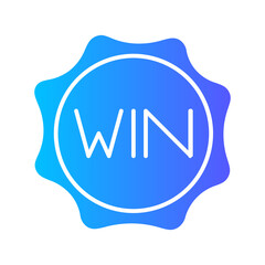 win gradient icon