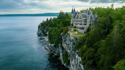 Fantasy Castle, Gothic church, Architecture