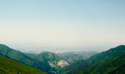 view from the top of mountain
