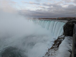 Niagara falls view in Canada