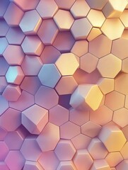 Abstract hexagonal wallpaper/background/backdrop
