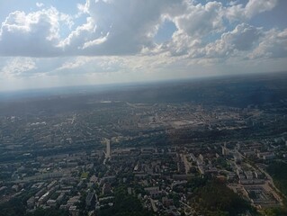 Obraz premium city, aerial, landscape